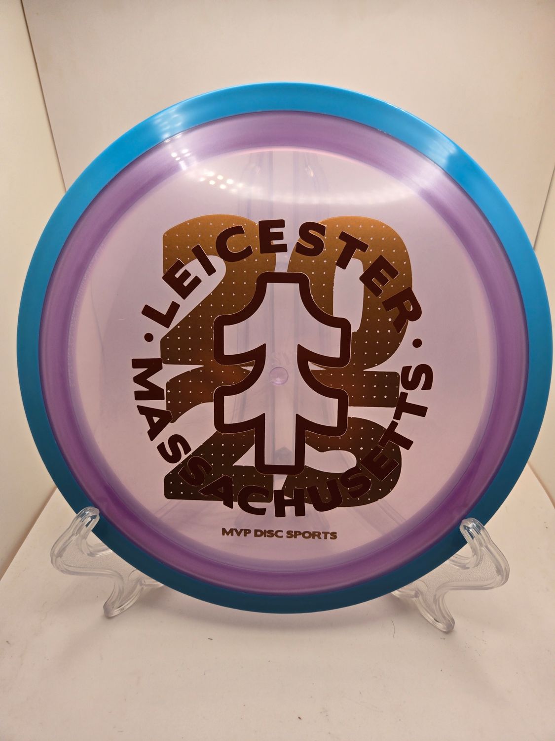 Axiom Discs Proton Time-Lapse - Stock (retooled) MVP Open 2025 Purple Plate Teal Rim 172g
