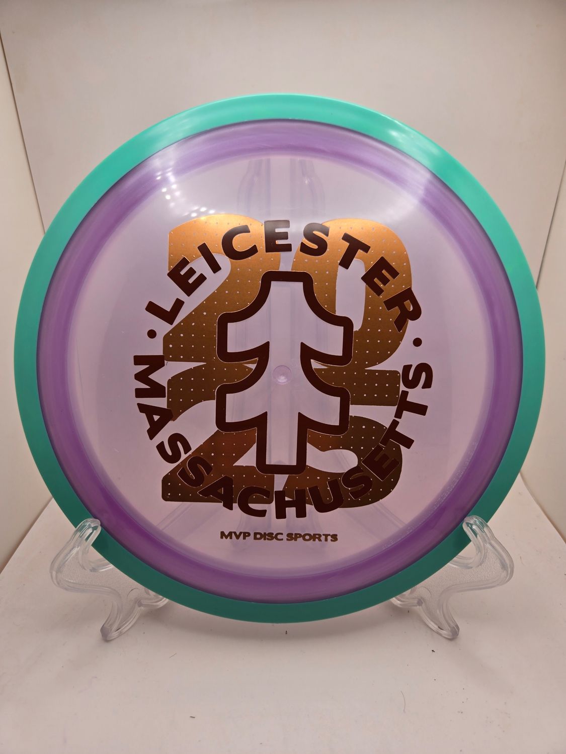 Axiom Discs Proton Time-Lapse - Stock (retooled) MVP Open 2025 Purple Plate Teal Rim 172g