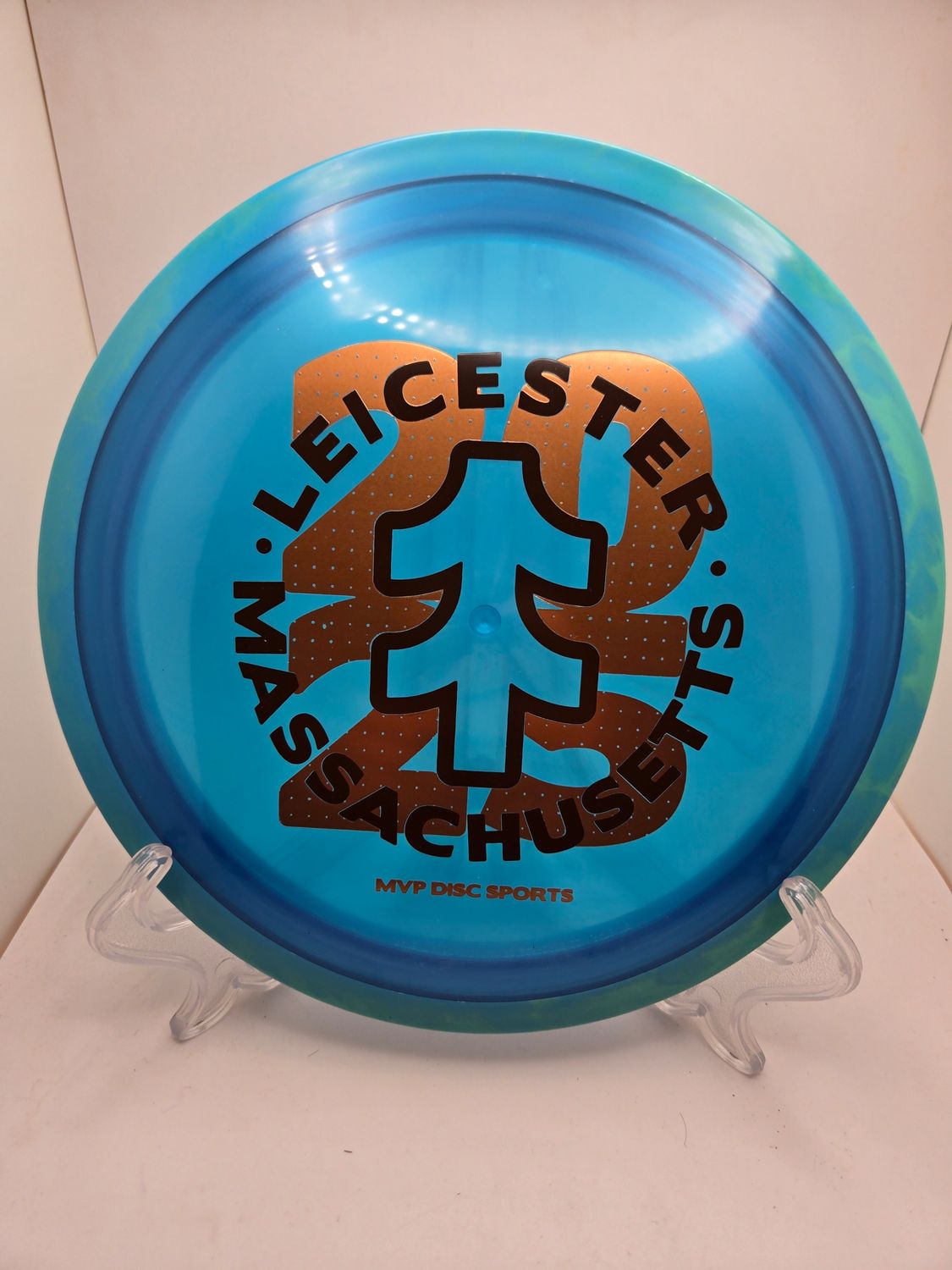 Axiom Discs Proton Time-Lapse - Stock (retooled) MVP Open 2025 Blue Plate Teal Rim 172g