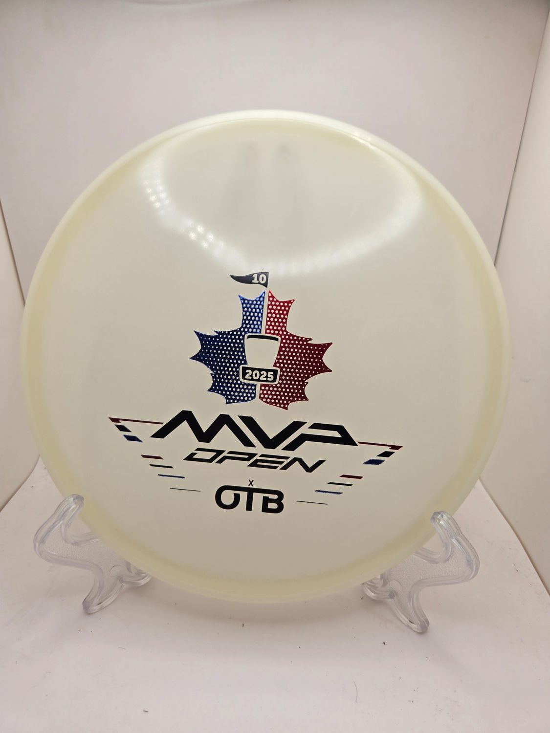 Axiom Disc MVP Open 2025 Envy Total Eclipse with Blue Plate White Rim 174g