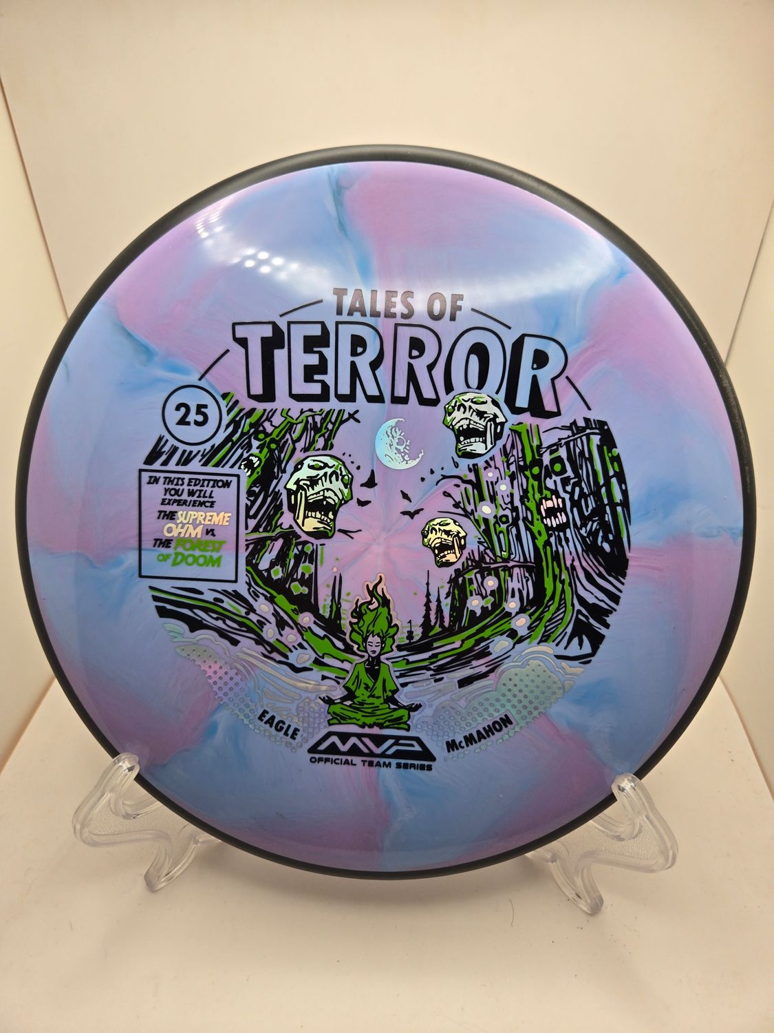 MVP Discs Cosmic Neutron Ohm - 2025 Halloween Special Edition Purple Burst 171g