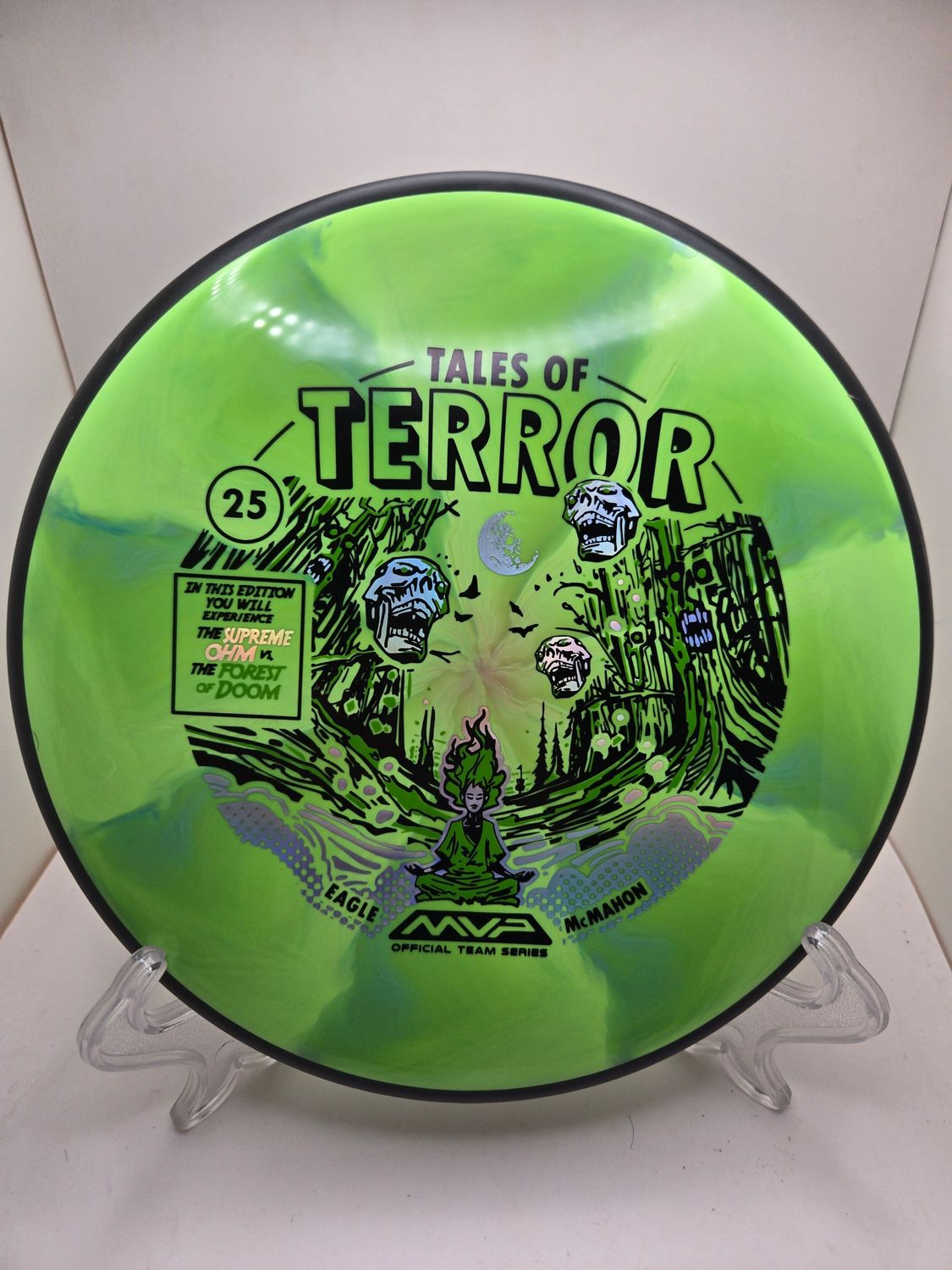 MVP Discs Cosmic Neutron Ohm - 2025 Halloween Special Edition Green Burst 171g