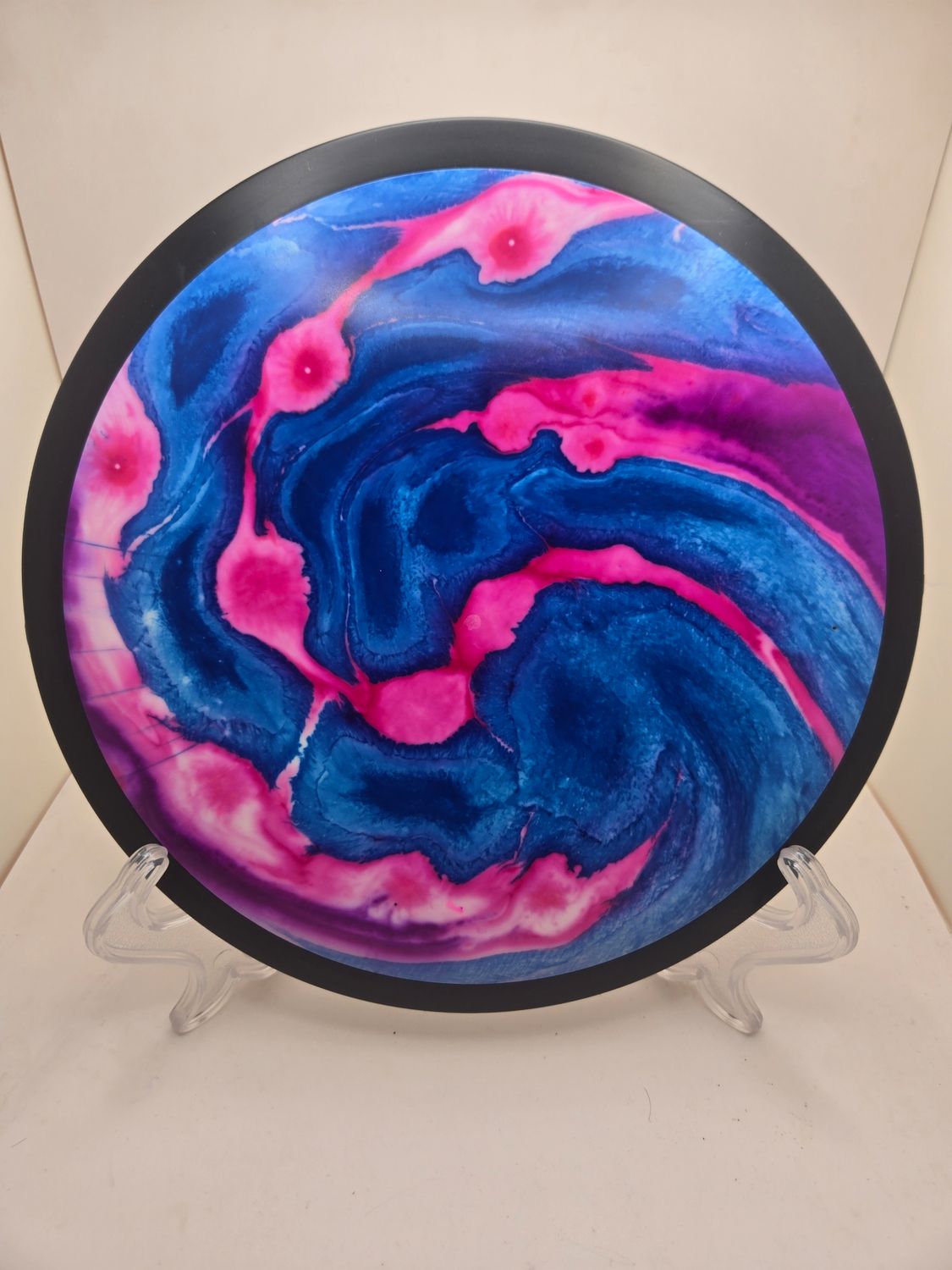 MVP Discs Dyed Rainbow Pink and Blue by Dyelicious Discs Wave Fission 172g