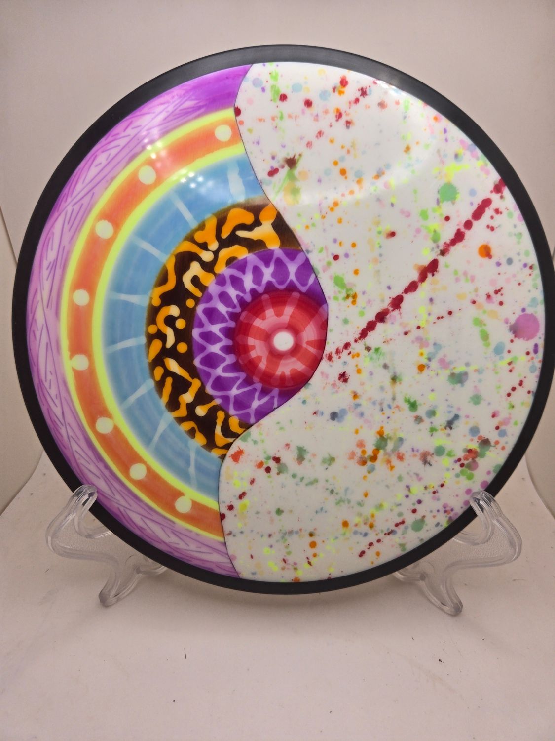 MVP Discs Servo Dyed Haklf and half dye/ Spin Randbow/Splatter Neutron 173g