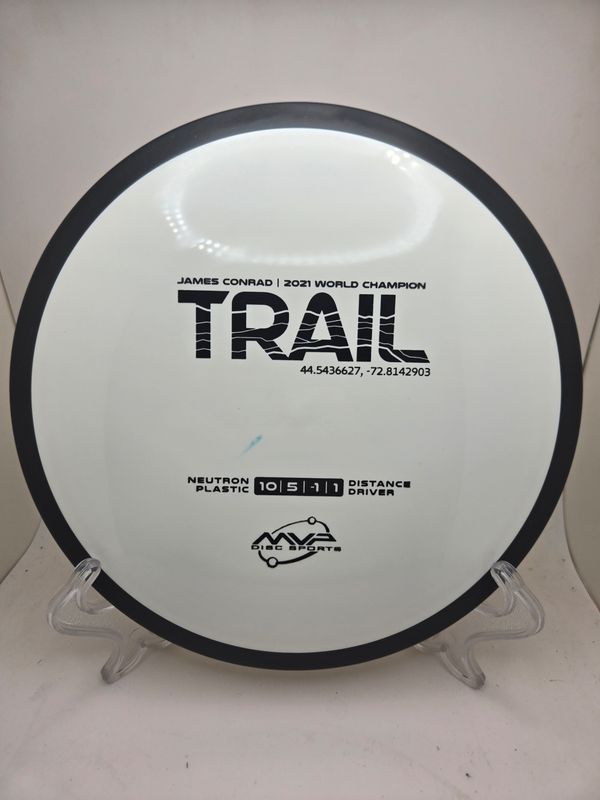 MVP Discs Neutron Stock Stamp Trail White 175g