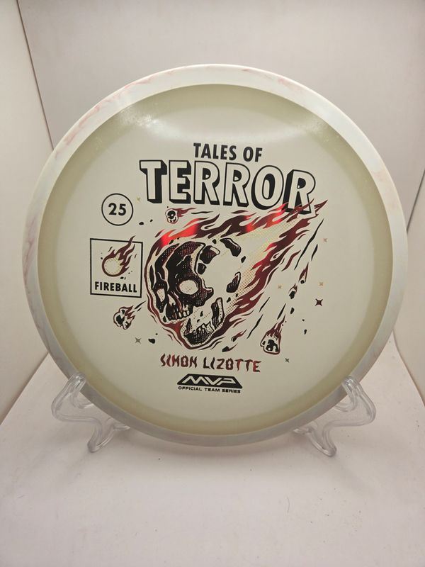 Axiom Discs Particle Eclipse Fireball - Simon Lizotte 2025 Halloween Special Edition Swirly White/pink swirly Rim 173g