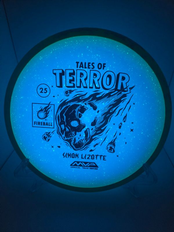 Axiom Discs Particle Eclipse Fireball - Simon Lizotte 2025 Halloween Special Edition Swirly Green Rim 174g