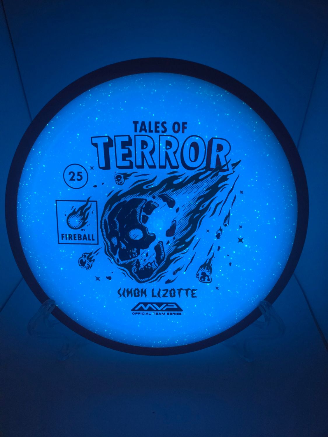 Axiom Discs Particle Eclipse Fireball - Simon Lizotte 2025 Halloween Special Edition Swirly Red swirly Rim 172g
