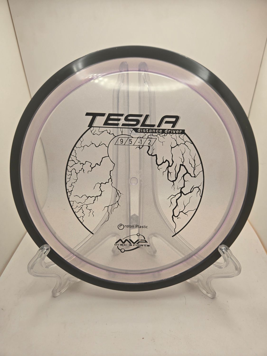 MVP Discs Clear/Purple Tesla Proton 172g