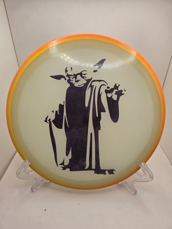 Axiom Discs Crave Eclipse Dyed &quot;Glowda&quot; with Orange Rim 171g