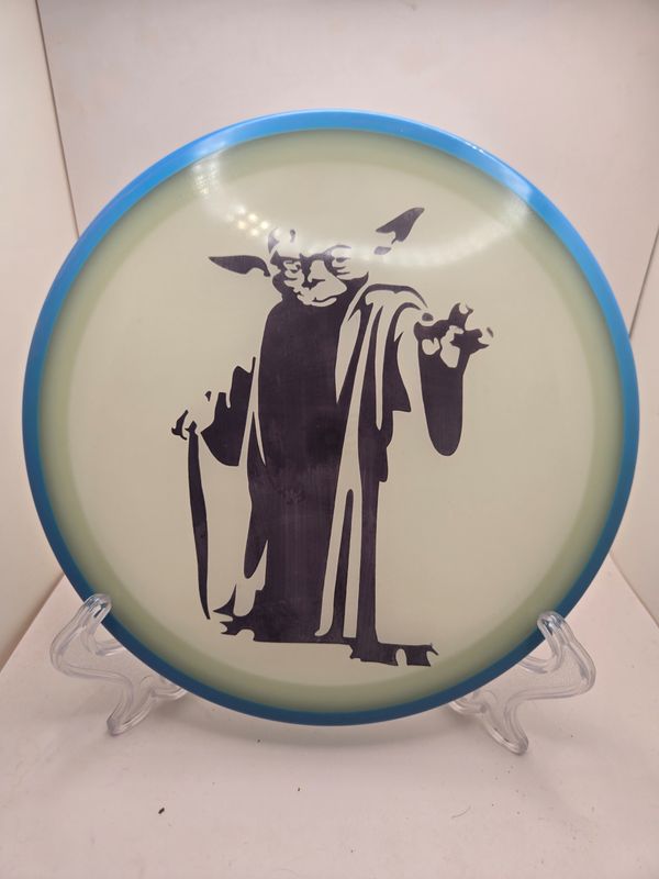 Axiom Discs Crave Eclipse Dyed &quot;Glowda&quot; with Blue Rim 172g