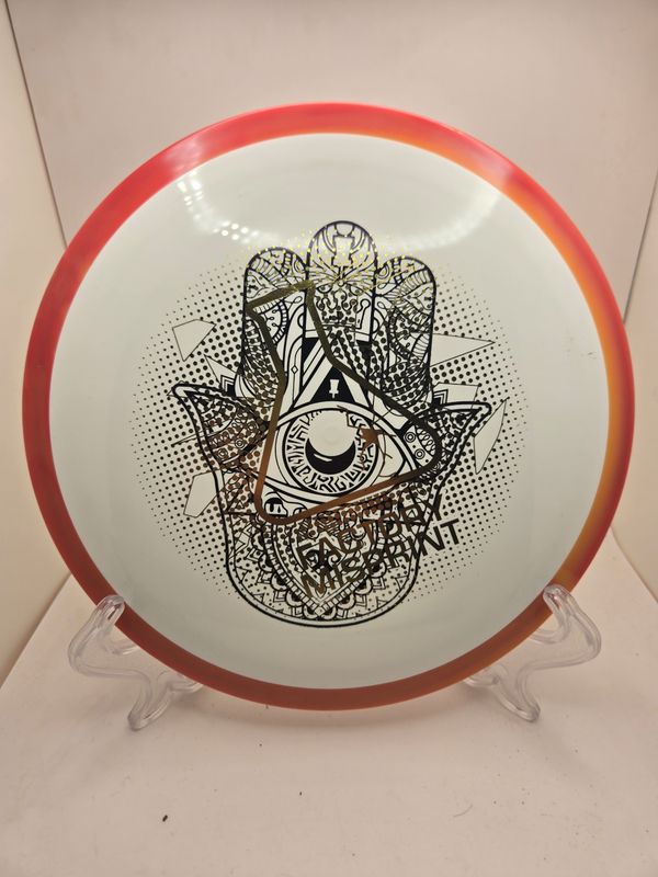 Axiom Discs Neutron Time-Lapse - Misprint Handeye Supply (retooled) White with Red/Orange Rim 175g