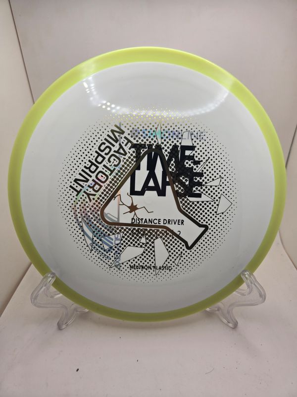 Axiom Discs Neutron Time-Lapse - Misprint (retooled) White with Yellow Rim 174g