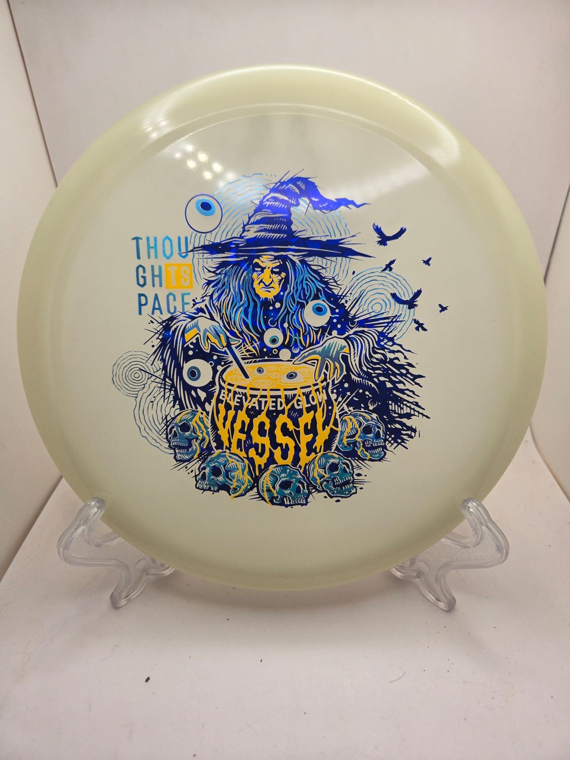 Thought Space Limited Run Elevated Glow Vessel Purple Stamp 176g