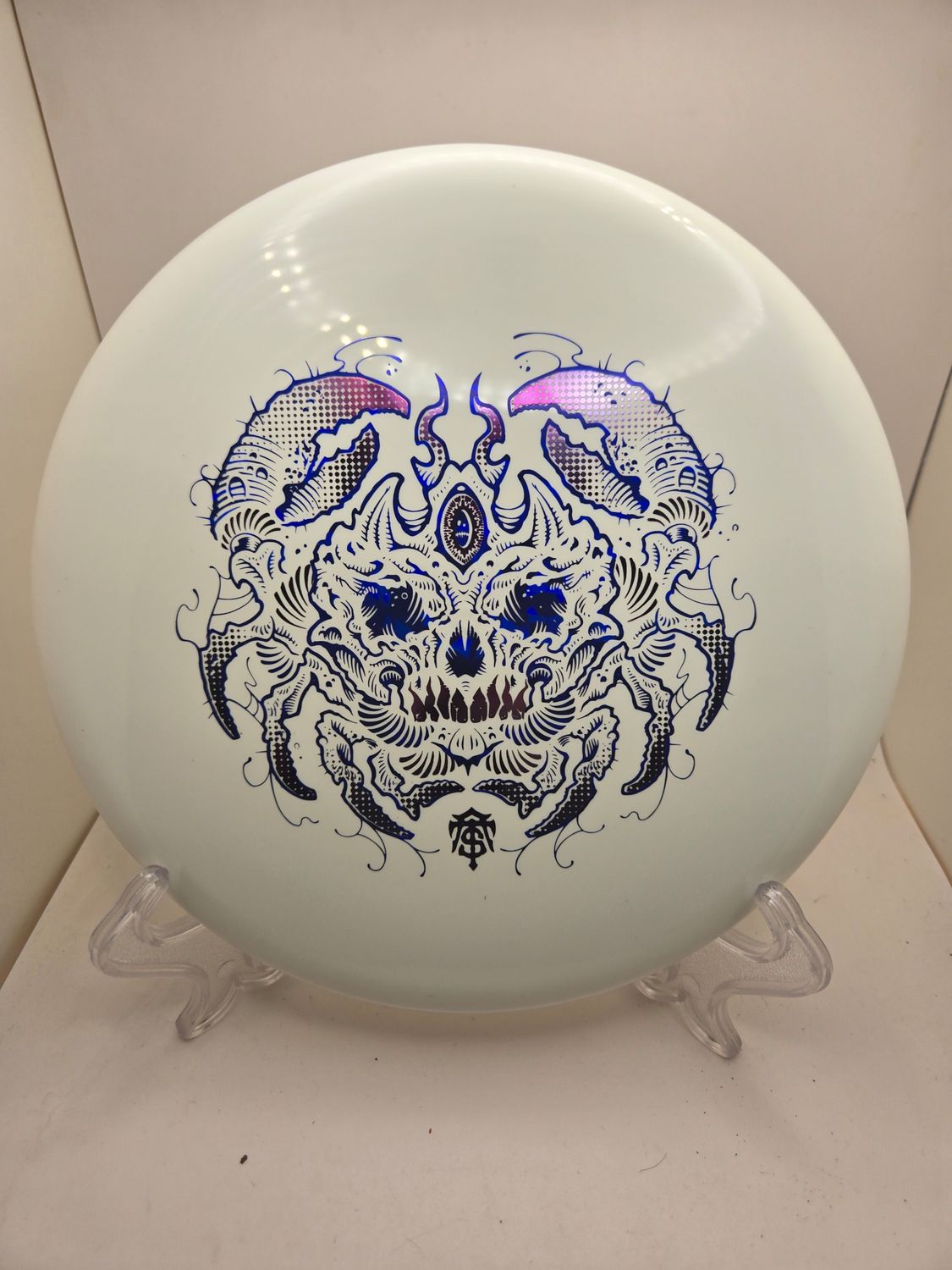 Thought Space Athletics White Soft Aura Praxis with Purple Stamp 173g