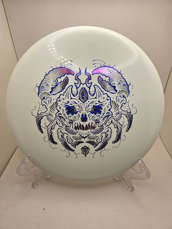 Thought Space Athletics White Soft Aura Praxis with Purple Stamp 173g