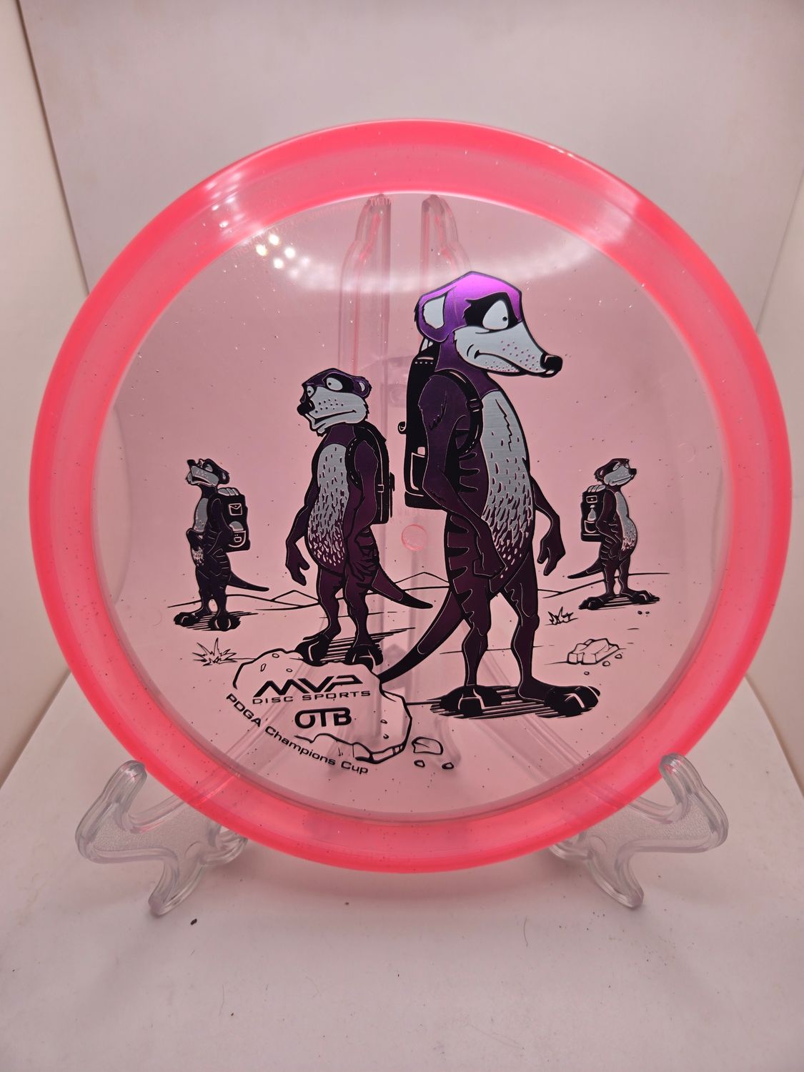 Axiom Discs Prism Proton Crave - Champions Cup Edition Pink with Pink Rim Purple Stamp 158g