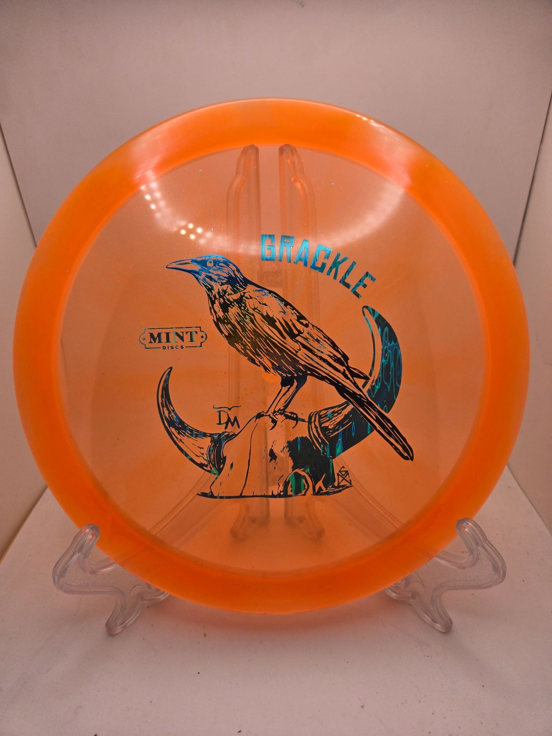 Mint Discs Grackle - Disc Member Special Edition Eternal Flex Plastic Soft Orange Sparkel 172g