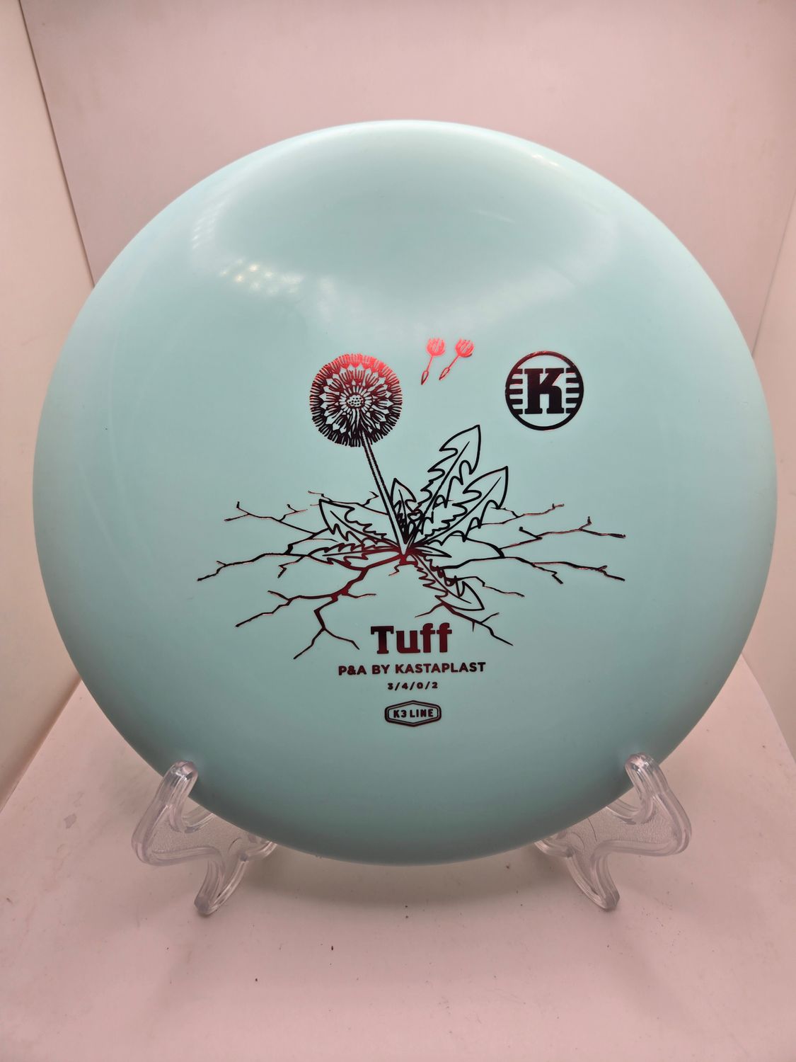 Kastaplast Discs K3 First Run Mint Tuff with Red Stamp 174g