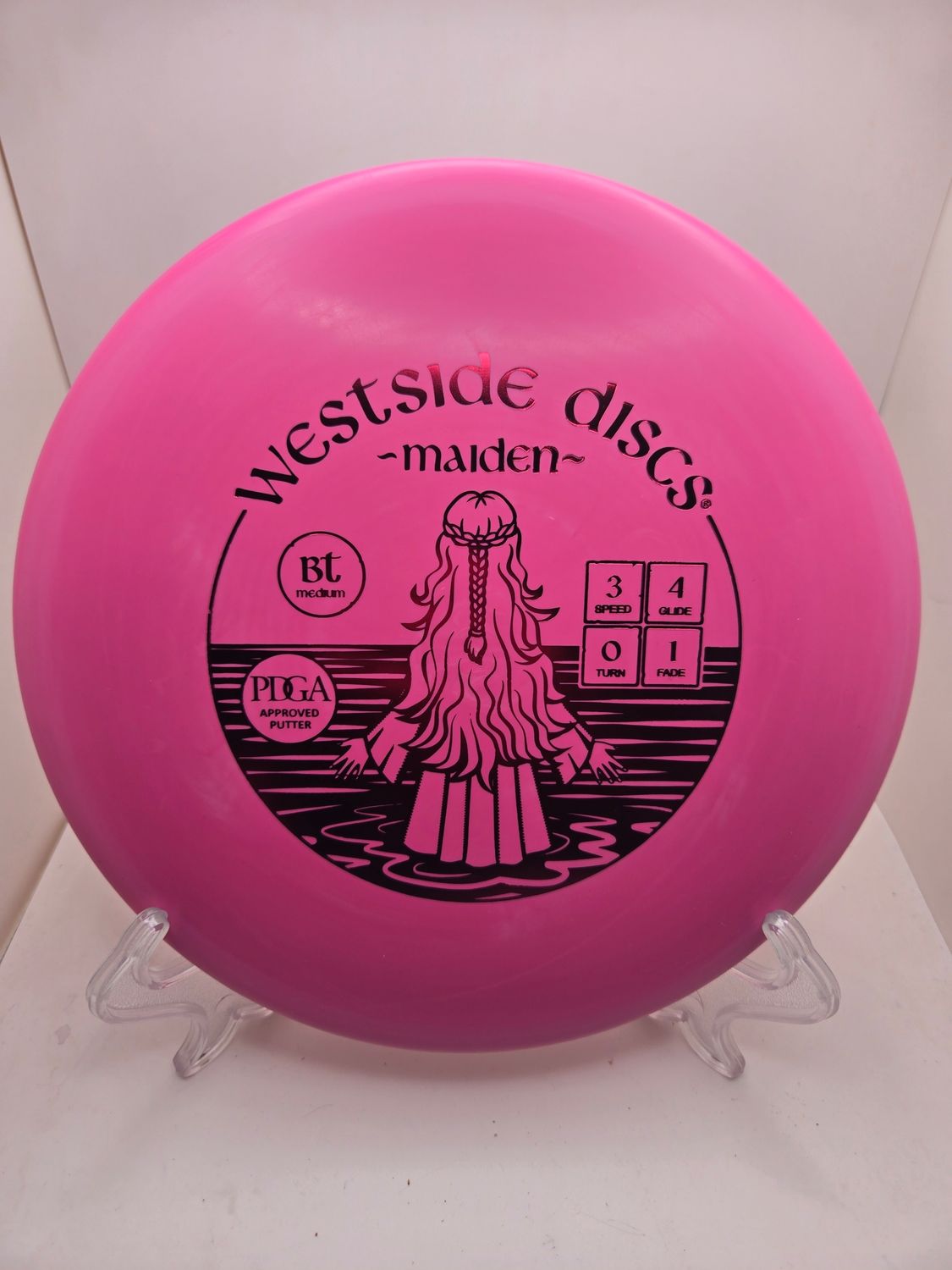 Westside Discs BT Medium Maiden Pink 174g