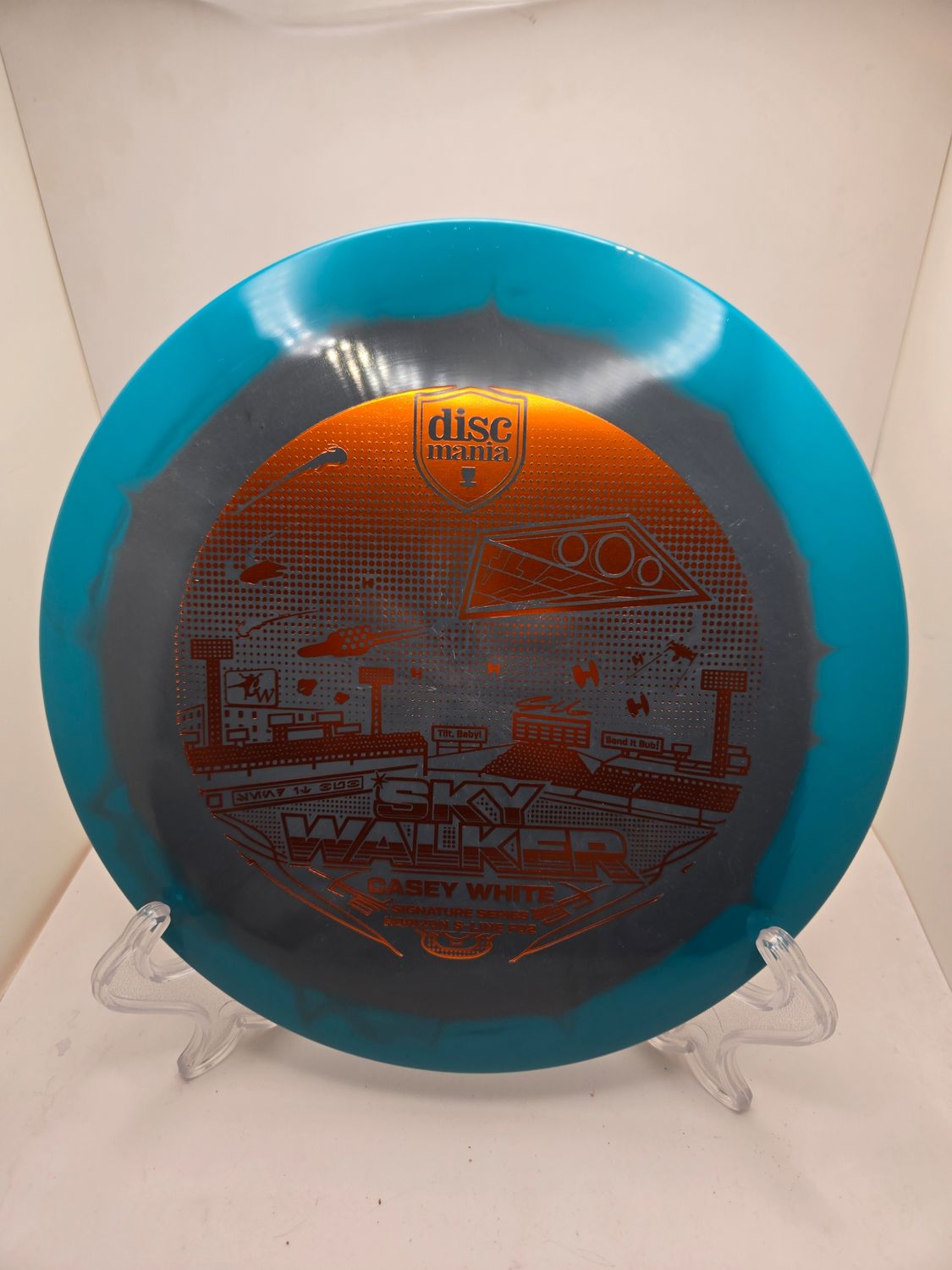 Discmania Discs Sky Walker 3 - Casey White Signature Series Horizon S-Line FD2 Blue 174g