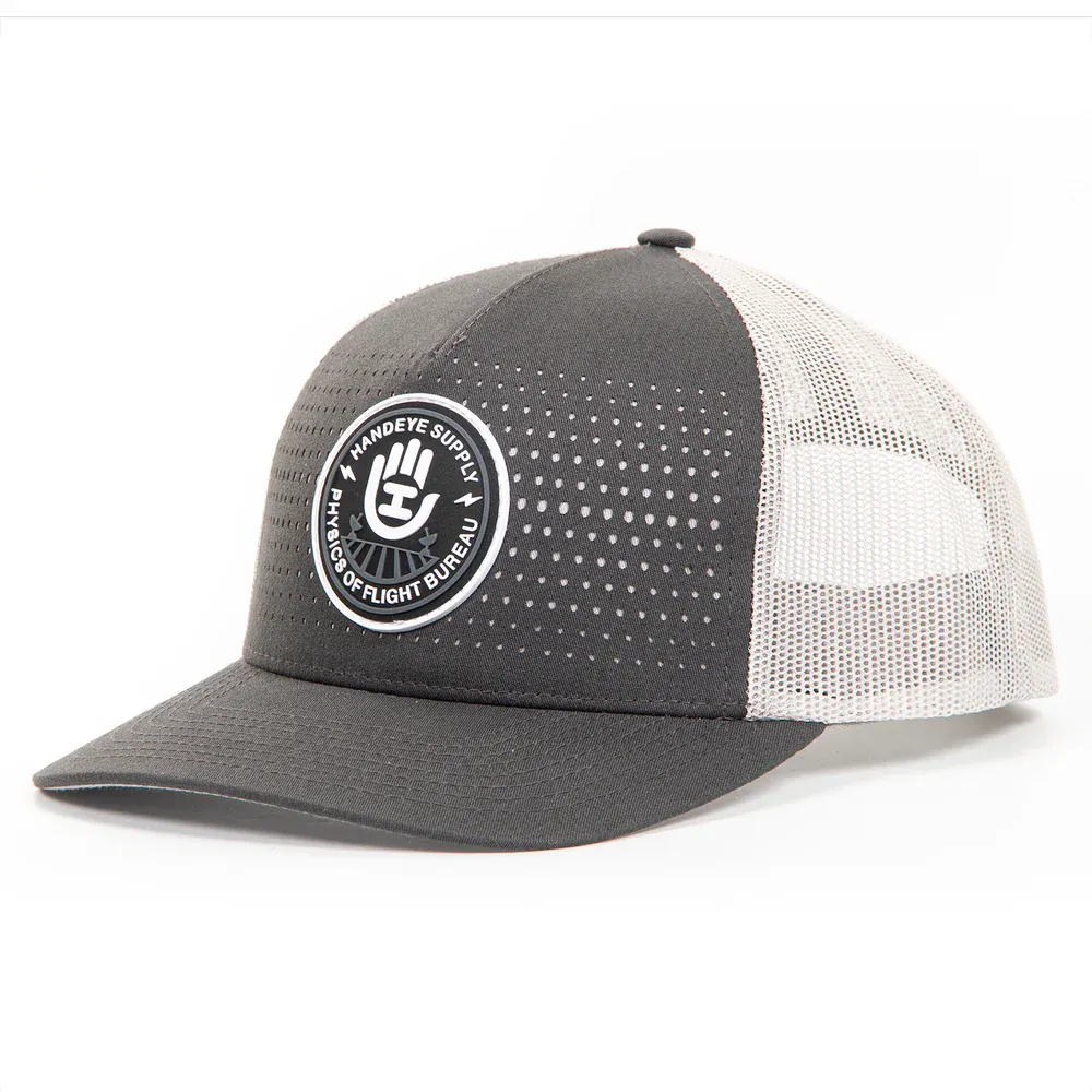 Dynamic Discs Handeye Supply Co Field Agent Trucker Hat Black and Grey