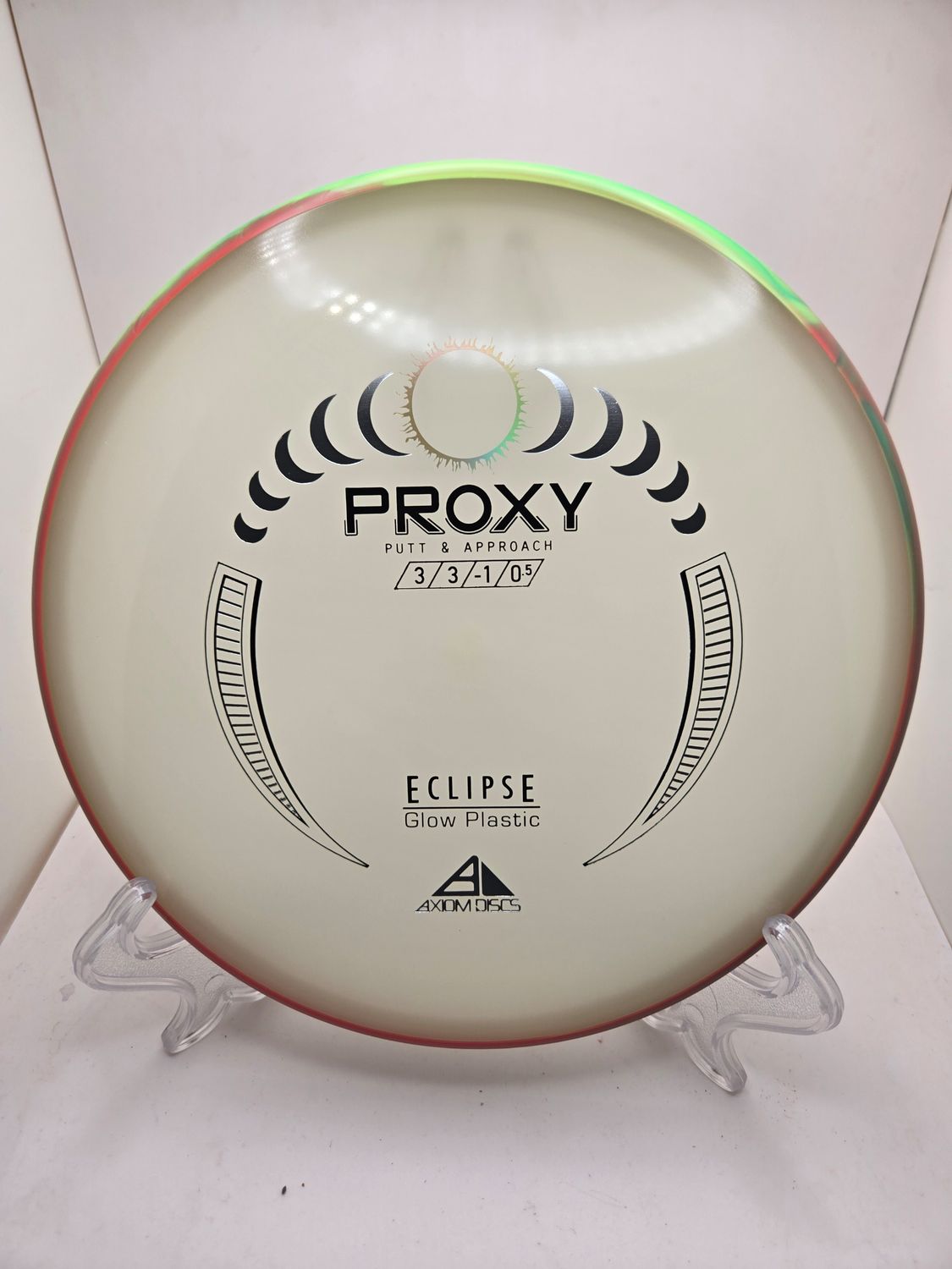 Axiom Discs Eclipse Proxy Watermelon Green/Red Rim 172g