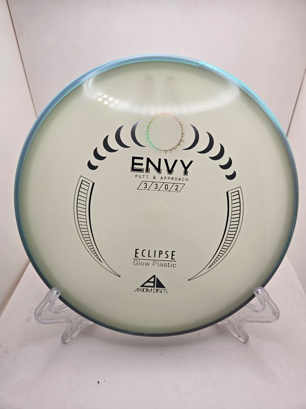 Axiom Disc Envy Eclipse with Teal/Grey Swirly Rim 174g