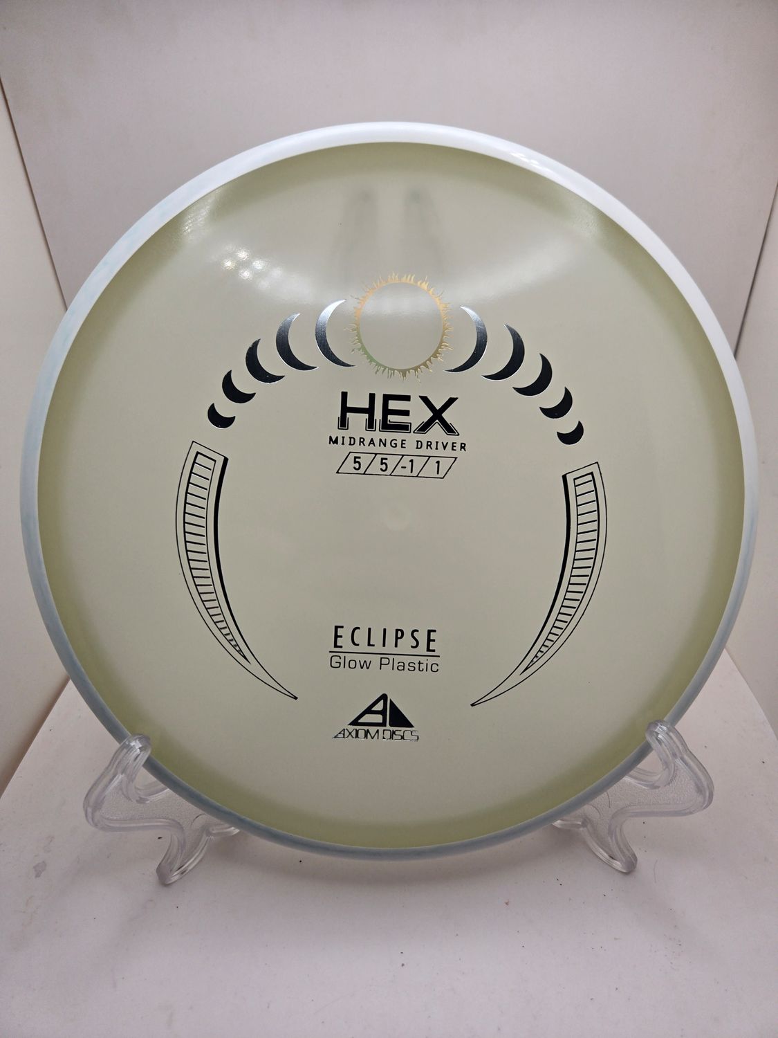 Axiom Discs Hex Eclipse White Rim 176g