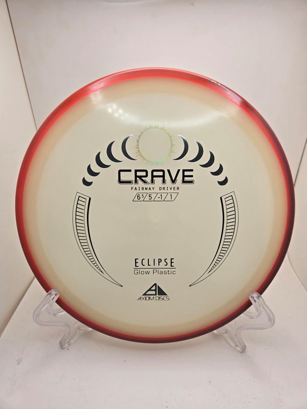 Axiom Discs Crave Eclipse Stamped Red Rim 168g