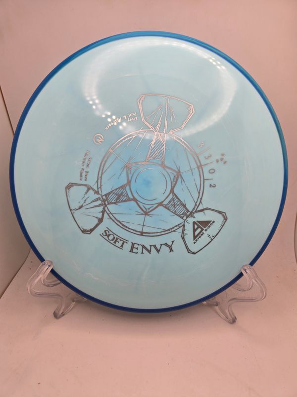 Axiom Discs Envy Soft Neutron Blue with Blue Rim 173g.