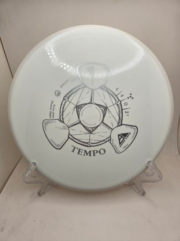 Axiom Discs Tempo Neutron Stock White with White Rim 172g