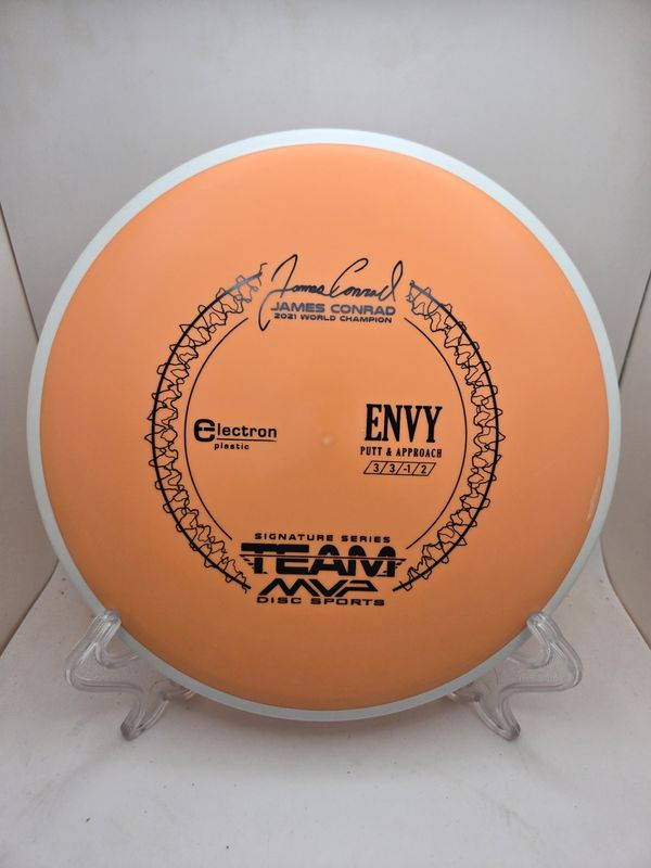 Axiom Discs Envy Electron Orange with White Rim 172g.