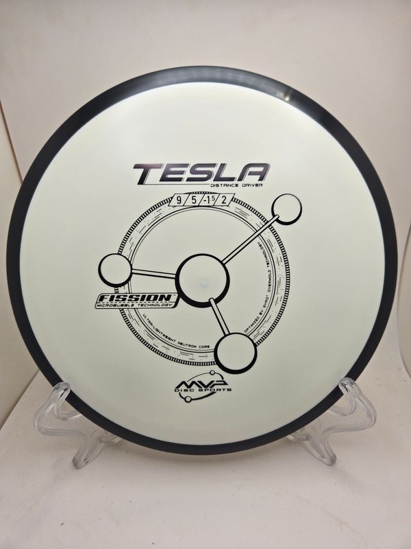 MVP Discs Tesla Dayglow White Fission 157g