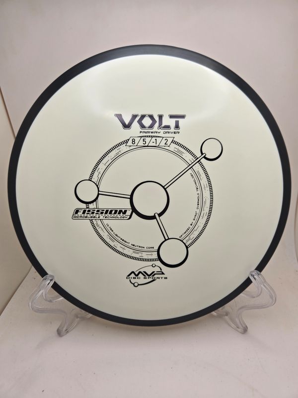 MVP Discs White Stamped Volt Fission 167g