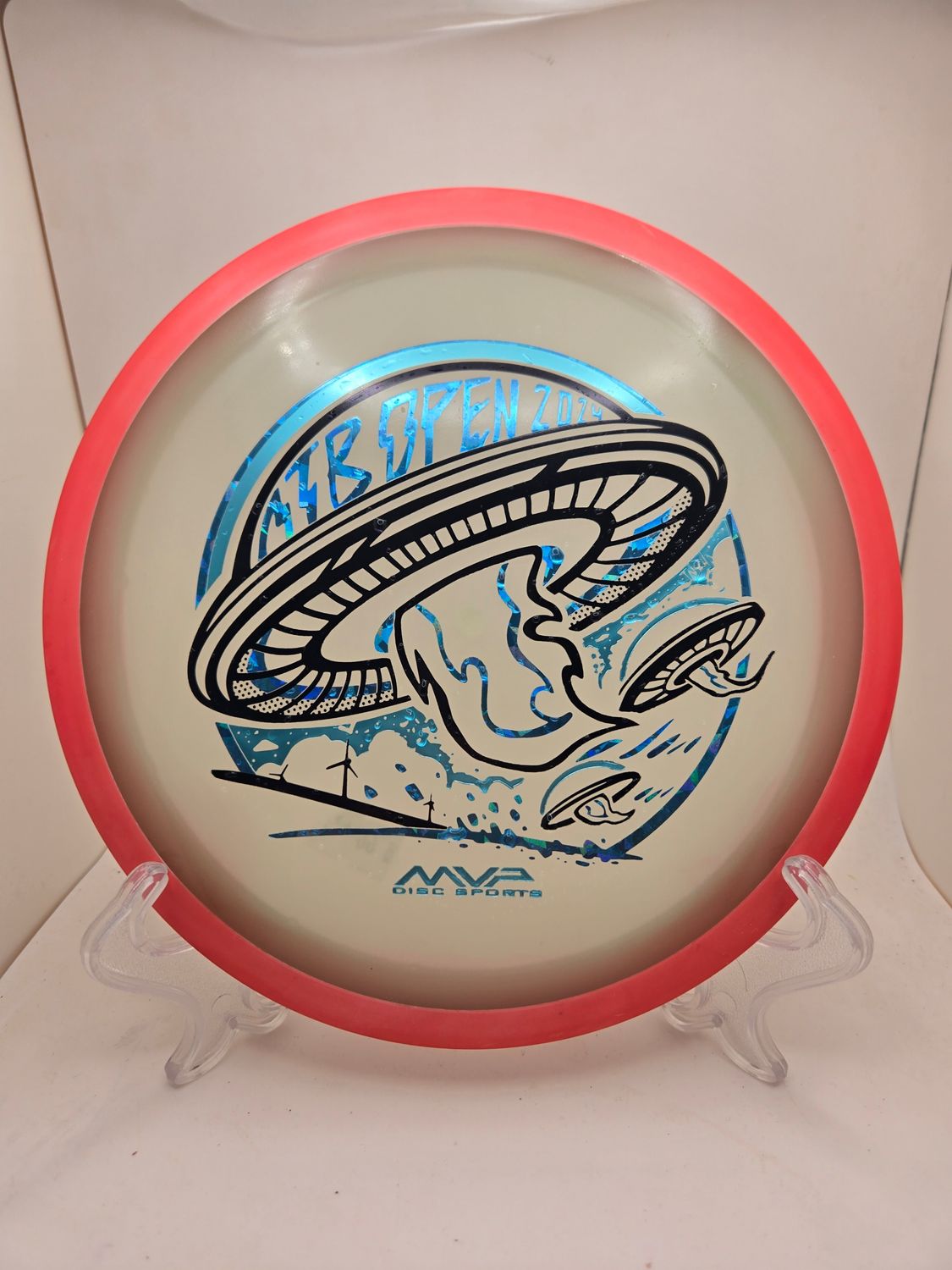 Phase 2 2024 OTB Open Eclipse MVP Orbital with Dyed Red Rim Weight: 173g