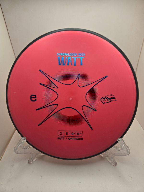 MVP Discs Special Edition Gyropalooza 2025 Salmon Red Watt Electron 165g