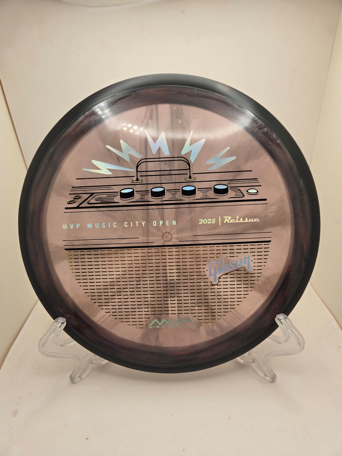 MVP Discs Amp Special Edition MVP Music City Open 2025 Soft Proton Purple/Burgundy 174g