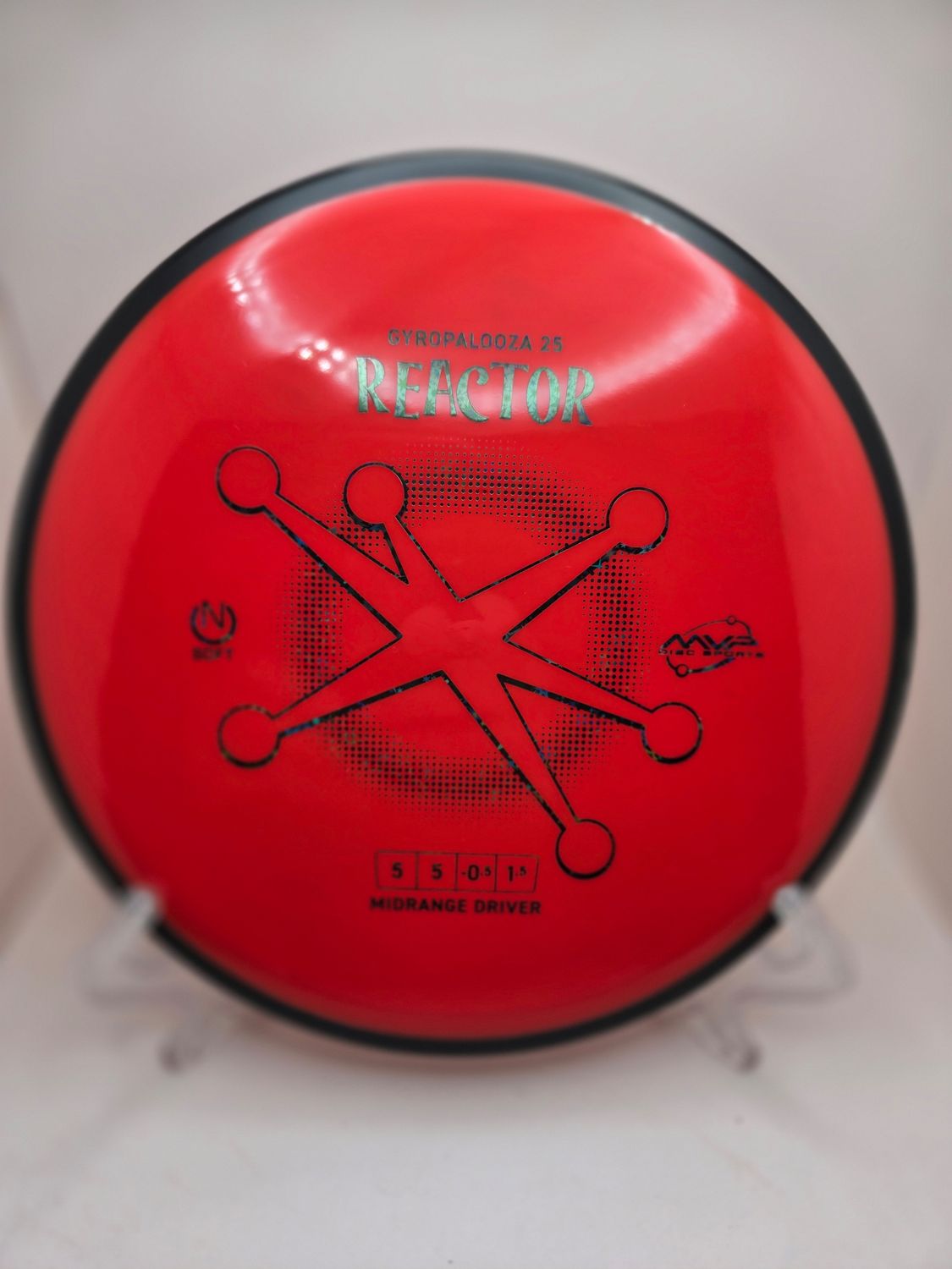 MVP Discs Special Edition GyroPalooza 2025 Neutron Soft Reactor Red 165g