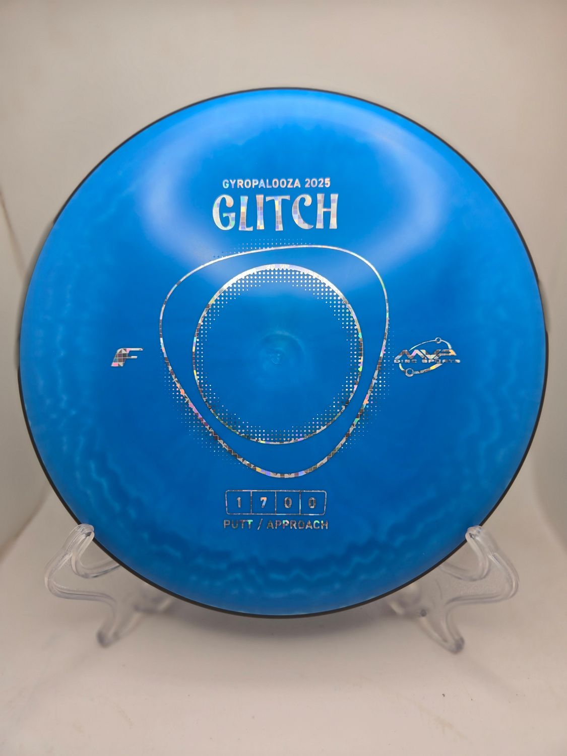 MVP Discs Special Edition GyroPalooza 2025 Blue Fission Glitch 145g
