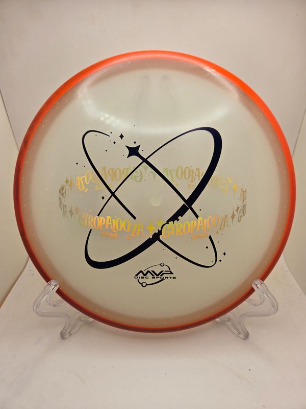 Axiom Discs Special Edition GyroPalooza 2025 Hex Eclipse Particle Red Swirly Rim 176g