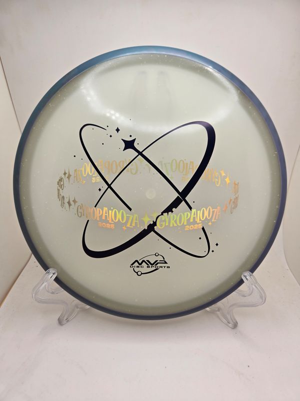 Axiom Discs Special Edition GyroPalooza 2025 Hex Eclipse Particle Blue/Purple Swirly Rim 176g
