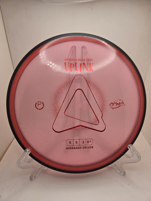 MVP Discs Special Edition GyroPalooza 2025 Uplink Particle Glow Pink 177-178g