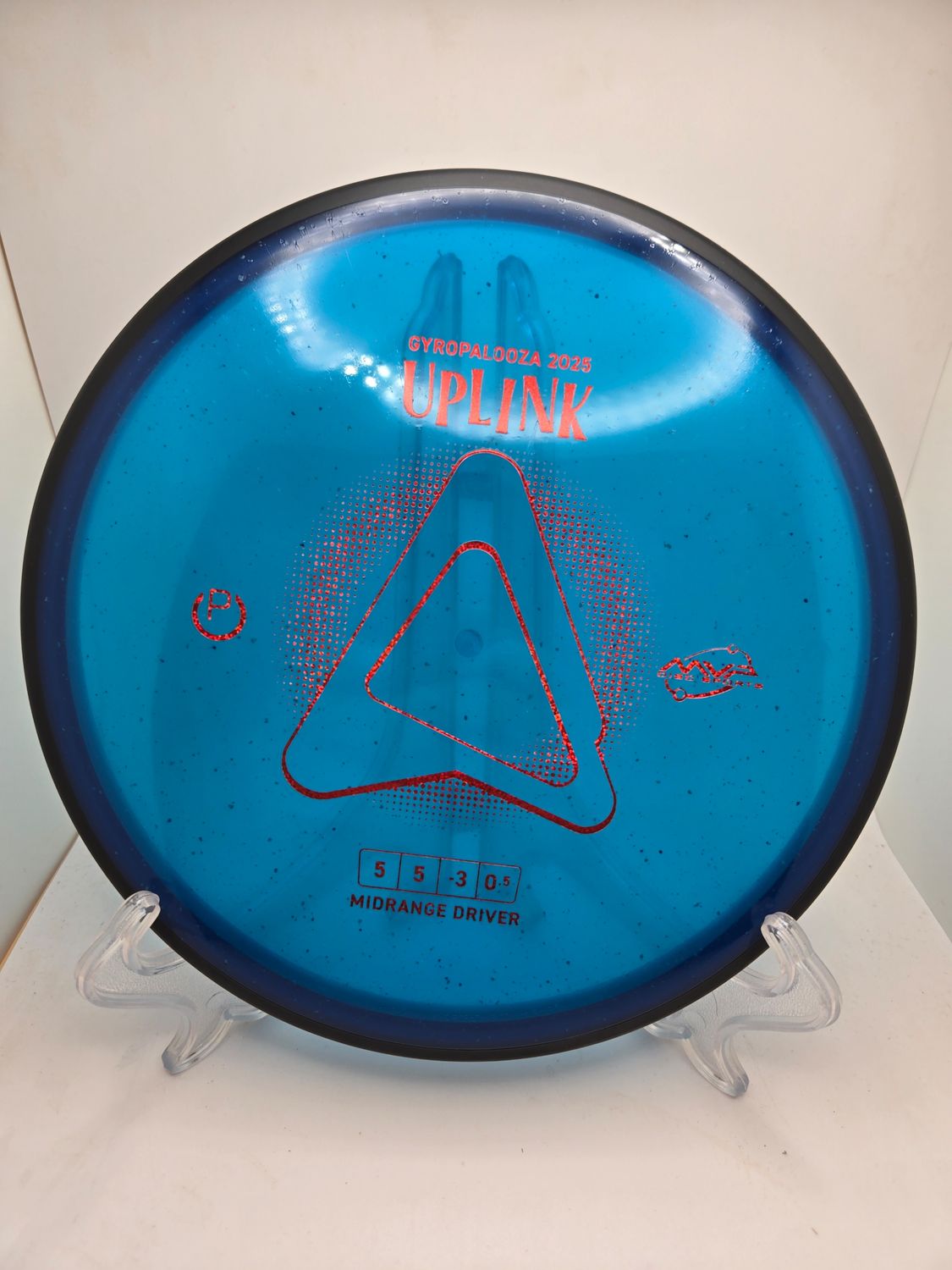 MVP Discs Special Edition GyroPalooza 2025 Uplink Particle Glow Blue 176-177g