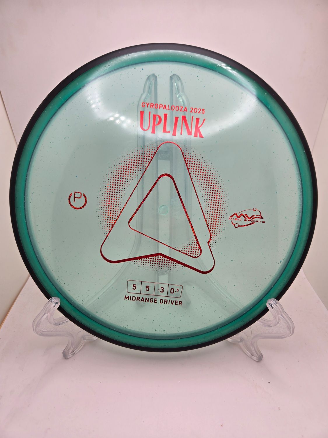 MVP Discs Special Edition GyroPalooza 2025 Uplink Particle Glow Teal 177-178g