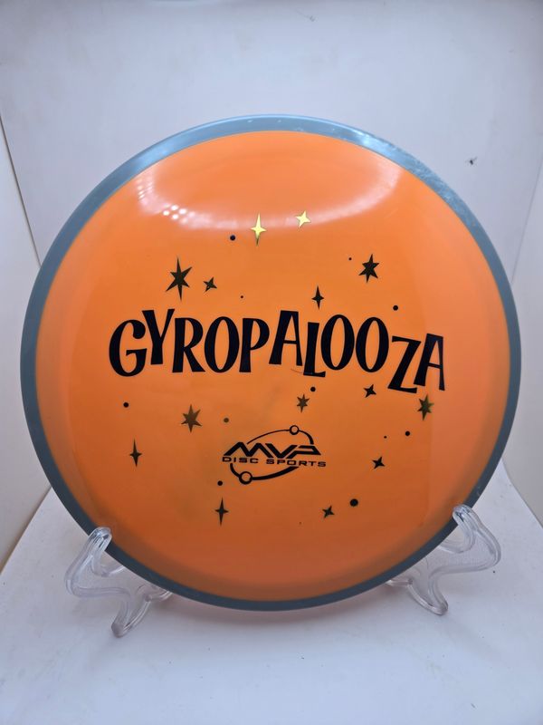 Axiom Discs Neutron Crave 2025 Special Edition GyroPalooza 2025 Orange with Grey Rim 174g