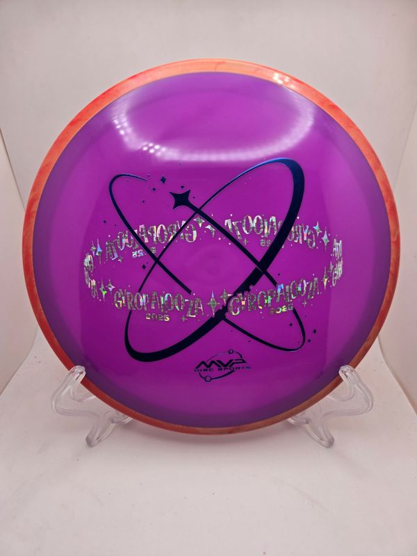 Axiom Discs Neutron Crave 2025 Special Edition GyroPalooza 2025 Purple with Red Rim 174g
