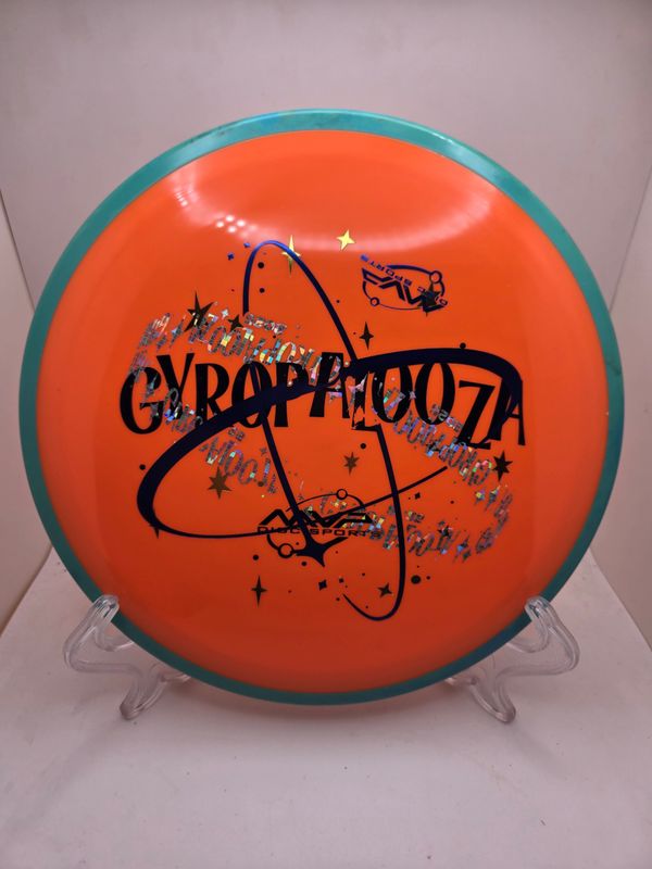 Axiom Discs Neutron Crave 2025 Special Edition GyroPalooza 2025 Orange with Teal Rim 175g