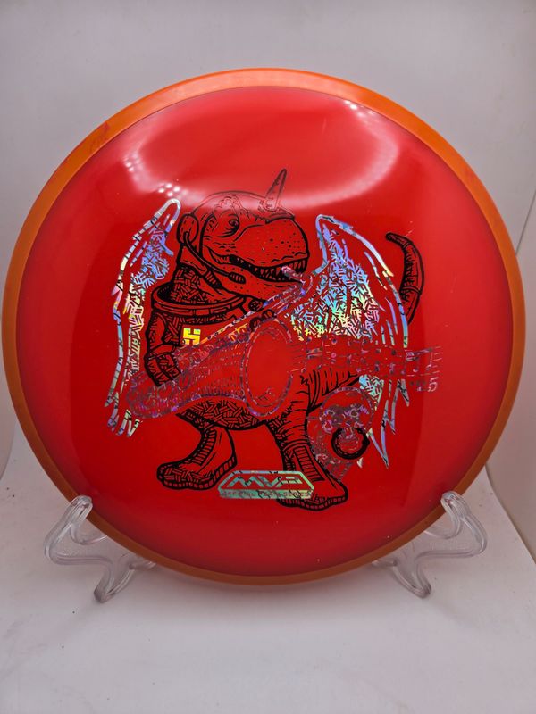 Axiom Discs Neutron Crave 2025 Team Series GyroPalooza 2025 Red with Orange Rim 173g