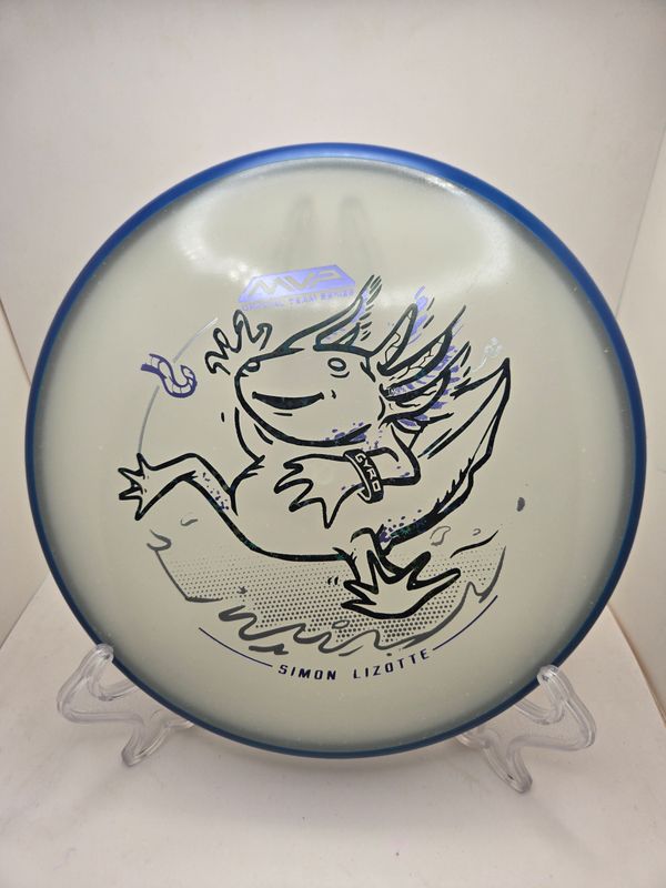 Axiom Discs Particle Eclipse Pixel - Simon Lizotte Team Series - Lizottl&#39; Blue Glow with Darkl Blue Rim 173g